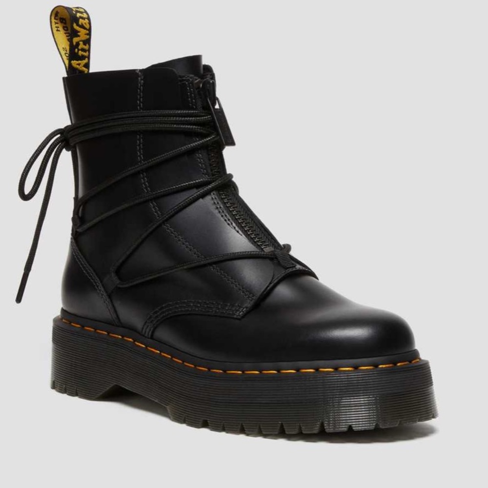 Dr. Martens Jarrick II Laced Leather Platform Boots